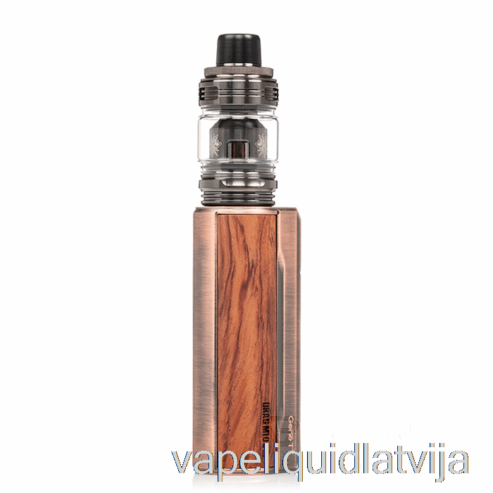 Voopoo Drag M100s Sākuma Komplekts Antīks Misiņš Un Paduak Vape šķidrums